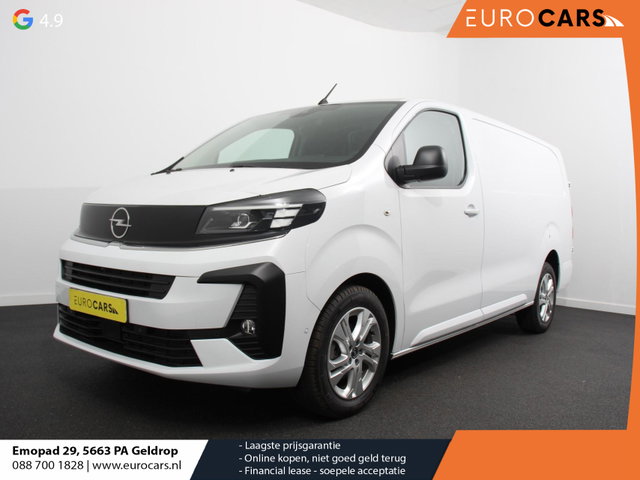 Opel Vivaro - 2.0 BlueHDi 180 S&S L3 Automaat Apple Carplay /  Android Auto Parkeersensoren V+A Trekhaak Camera Navigatie Cruise Control LED koplampen houten afwerking laadruimte
