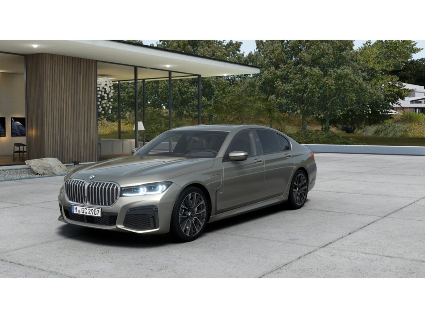 BMW 7 745e 394PK X-Drive M-Sport / Individual / Laser / 360° / Harman