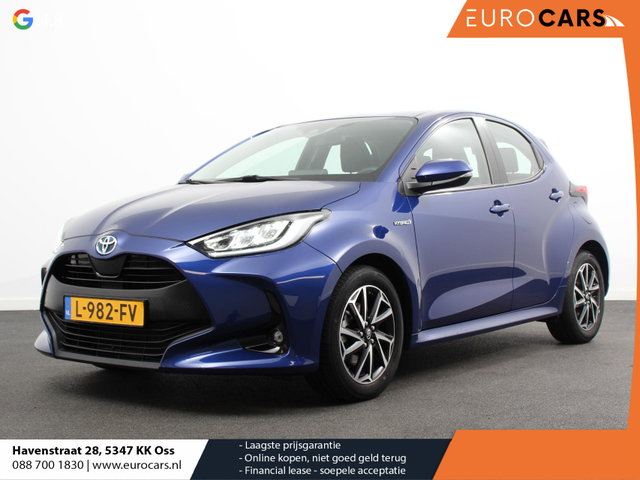 Toyota Yaris - 1.5 Hybrid 115pk Automaat Dynamic Climate control Cruise control adaptieve LED Achteruitrijcamera Lane assist Navigatie Apple Carplay/ Android Auto Camera