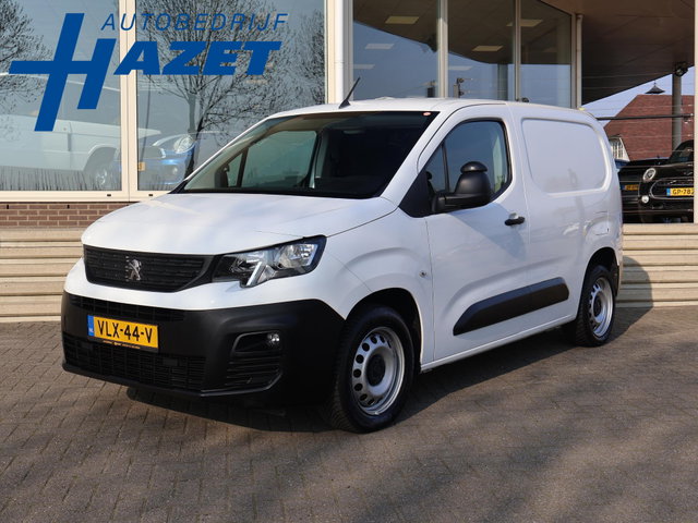 Peugeot Partner - 1.5 BLUEHDI 100 PK PREMIUM + BOTT KAST | 230V OMVORMER | TREKHAAK | APPLE CARPLAY
