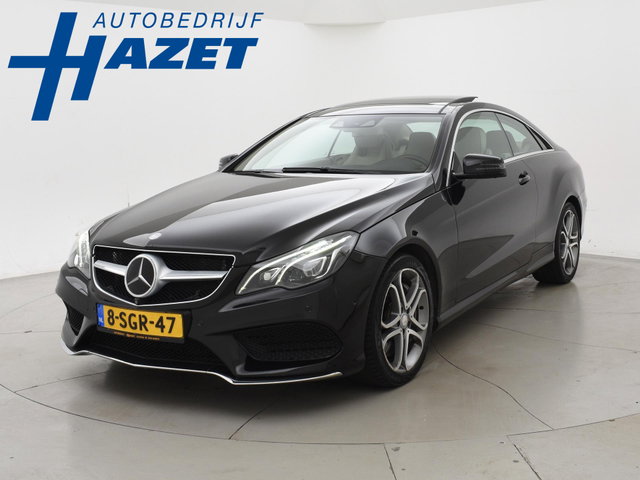 Mercedes-Benz E-Klasse - Coupé 500 V8 BI-TURBO 408 PK AMG SPORT ORIG. NEDERLANDS + PANORAMA | DISTRONIC | NAPPA LEDER | 360 CAMERA