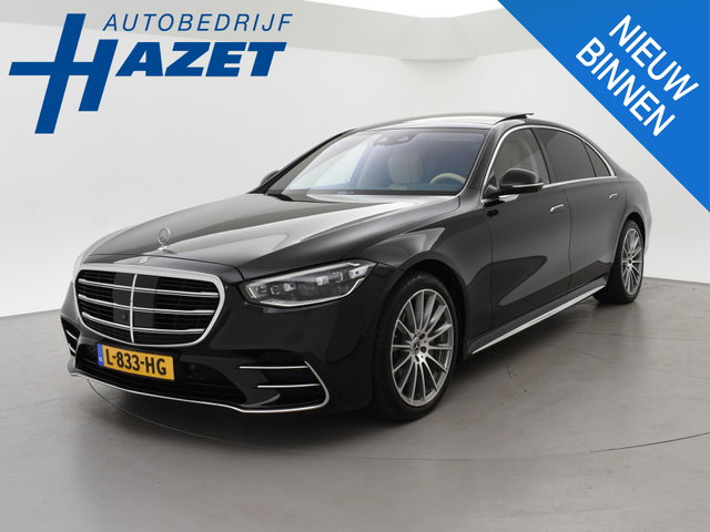 Mercedes-Benz S-Klasse - 350d LANG AMG-LINE 286 PK + BUSINESS CLASS PAKKET | MASSAGE V+A | 3D DISPLAY | BURMESTER | SOFT-CLOSE | PANORAMA | LASER LIGHT