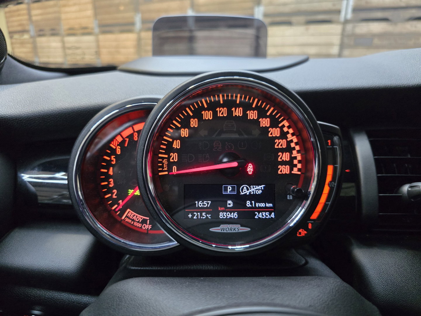 MINI Mini 2.0 John Cooper Works Chili Pano Leder LED HUD 18"LM