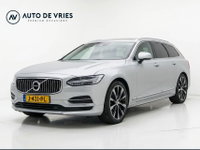 Volvo V90 - 2.0 T4 190pk Automaat Inscription | Panoramadak | Zwart leder | Massage | Pilot Assist | Trekhaak