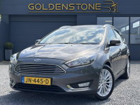 Ford Focus - Wagon 1.0 Titanium 1e Eigenaar,Dealer Onderhouden,125pk,Navi,Trekhaak,6 Bak,Clima,Cruise,Lm velgen,Pdc V+A,N.A.P,Apk tot 06-2027