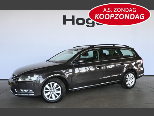 Volkswagen Passat - Variant 1.4 TSI Comfortline BlueMotion Automaat Clima Cruise control Trekhaak Lichtmetaal Inruil Mogelijk!