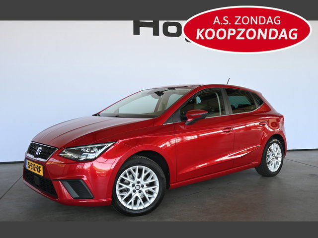 SEAT Ibiza - 1.0 TSI Automaat FR Business Intense CarPlay Led Cruise Airco Stoelverwarming Inruil Mogelijk!