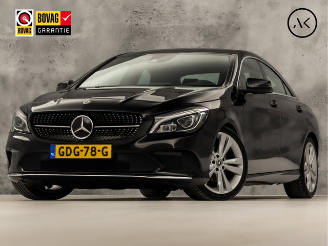 Mercedes-Benz CLA - 180 Sport Automaat (GROOT NAVI, ZWART HEMEL, LEDER, STOELVERWARMING, ADAPTIVE CRUISE, SPORTSTOELEN, KEYLESS START, NIEUWE APK, NIEUWSTAAT)