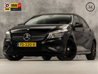Mercedes-Benz A-Klasse - 180 Sport (NAVIGATIE, BLACK PACK, LEDER, GETINT GLAS, ZWART HEMEL, SPORTSTOELEN, PARKEERSENSOREN, CRUISE, NIEUWE APK, NIEUWSTAAT)