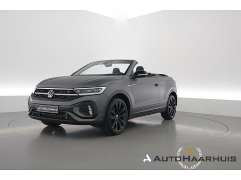 Volkswagen T-Roc Cabrio 1.5 TSI R-Line Edition Grey | Nmr. 219/999 | MAT Grijs | Leder | Stoel- Stuurverw. | Beats | Adapt. Cruise | Camera | Keyless | 19'' x