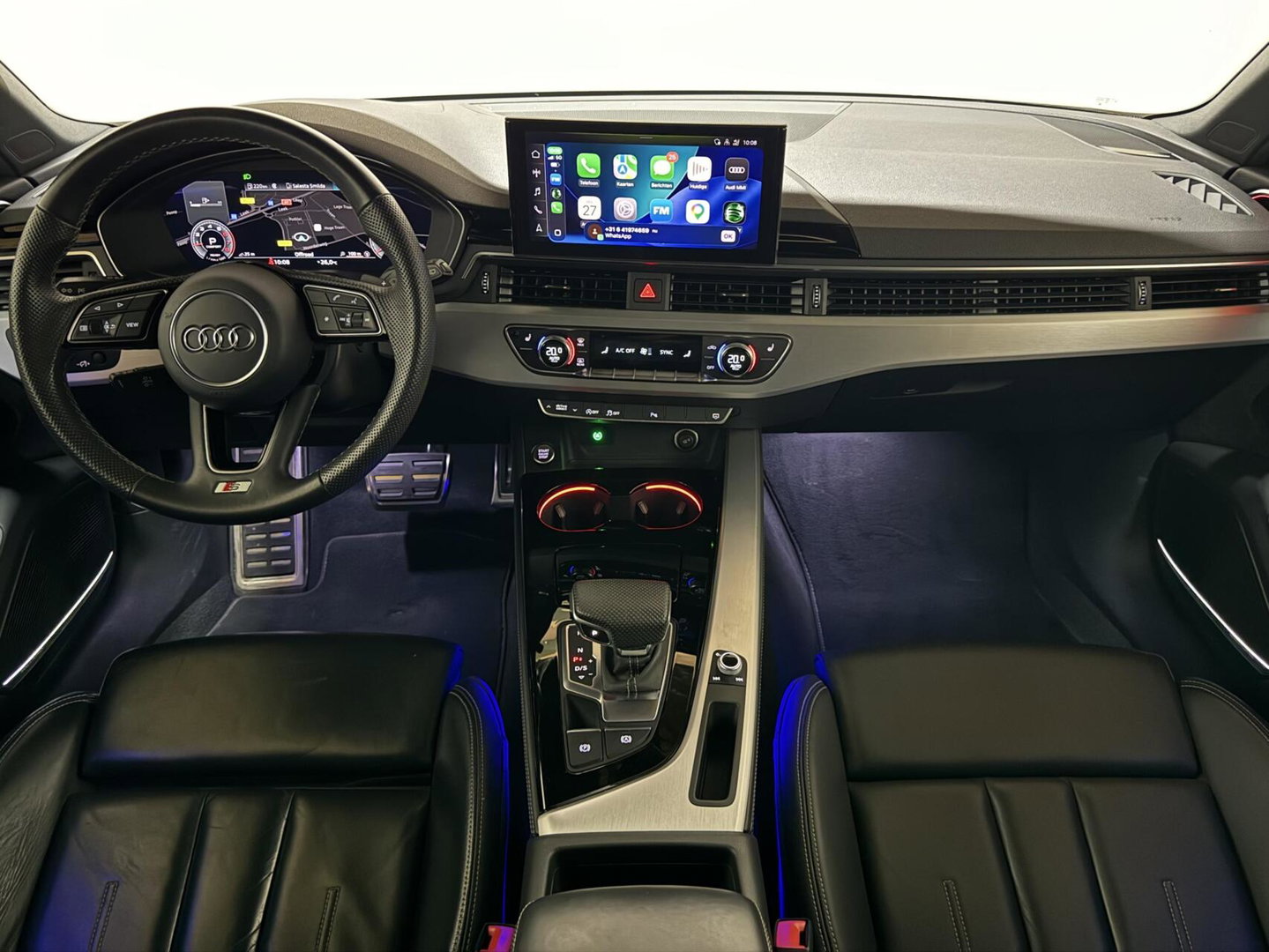 Audi A4 Avant 40 TFSI S-line Black Edition Pano Leer Memory B&O Sfeer NAP