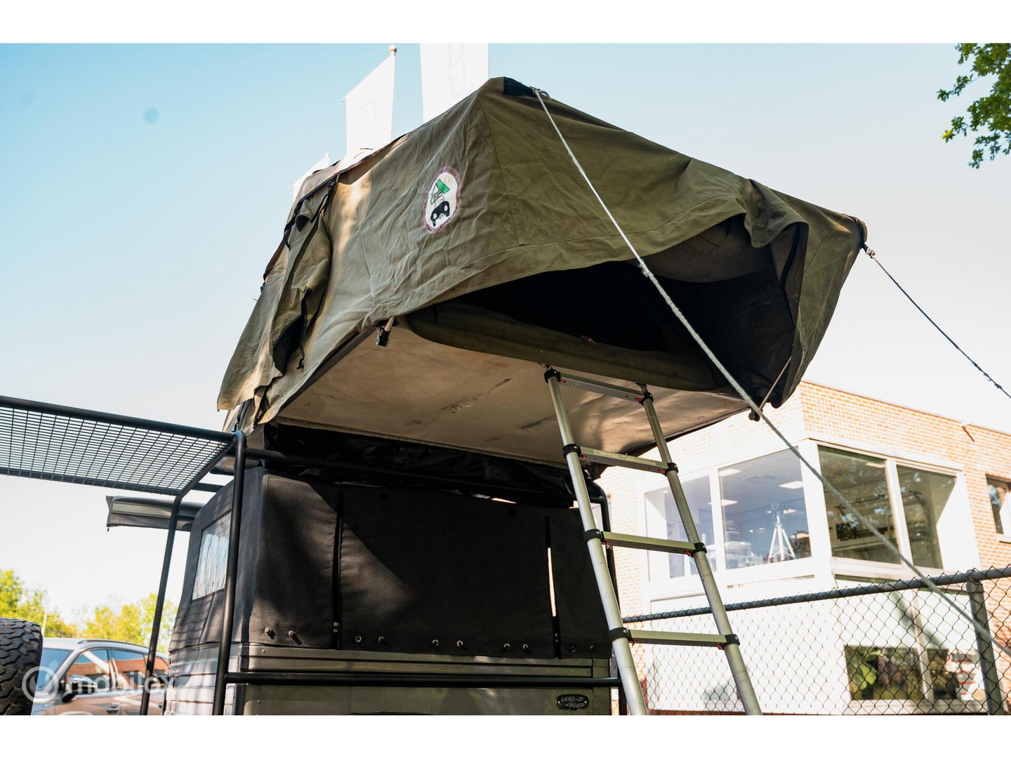 Land Rover Defender Camper Aanhangwagen- vakantie