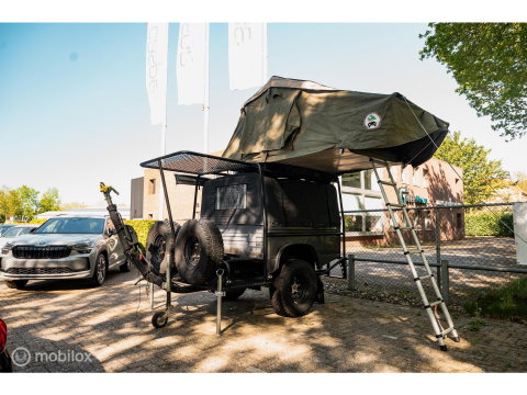 Land Rover Defender Camper Aanhangwagen- vakantie
