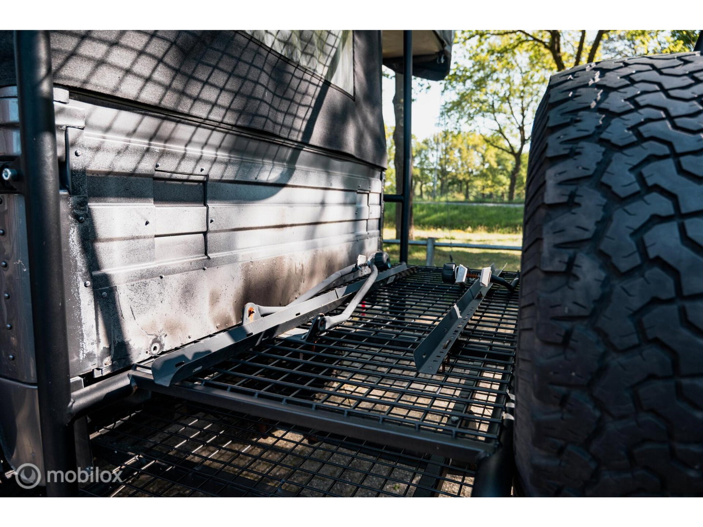 Land Rover Defender Camper Aanhangwagen- vakantie