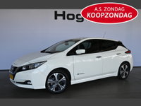 Nissan Leaf - N-Connecta 40 kWh SOH 93% Airco Camera Cruise Navigatie Trekhaak 100% Onderhouden! Inruil Mogelijk!