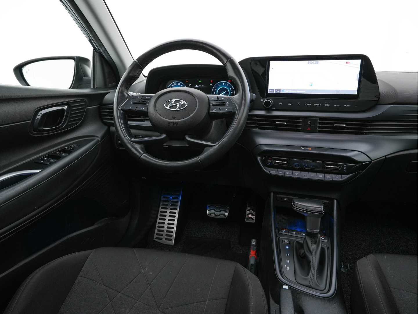 Hyundai Bayon 1.0 T-GDI Premium Sky (INCL.BTW) *PANO | ADAPTIVE-CRUISE | FULL-LED | BOSE-SOUND | BLINDSPOT | DIGI-COCKPIT | HEATED-SPORTSEATS | CAMERA | DAB | KEYLESS | PRIVACY-GLASS | 16''ALU | TOWBAR*