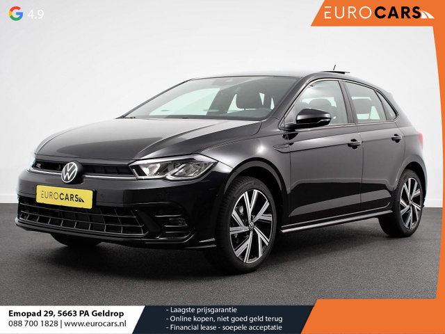 Volkswagen Polo - 1.0 TSI DSG R-Line Panorama dak Navigatie App Connect/Apple Carplay/Android Auto Climate Control DAB LED Parkeer sensoren Camera Cruise control adaptieve Lichtmetalen velgen