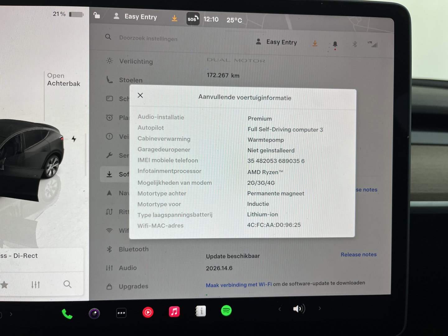 Tesla Model Y Long Range AWD 75 kWh [ 3-Fase ] {SOH-91%} (INCL.BTW)  Aut. *PANO | LEATHER | AUTO-PILOT | NAVI-FULLMAP | MATRIX-LED | KEYLESS | CAMERA | DAB+ | HEATED-COMFORTSEATS | PRIVACYGLASS | TOPVIEW*
