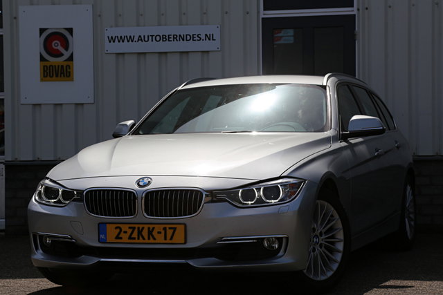 BMW 3 Serie - Touring 320i High Executive*NL-Auto*Perfect Onderh.*Leder/Stoelverw./Gr. Navi/Keyless Entry+Go/LED/Climate-Control/Cruise-Control/17 inch LM*