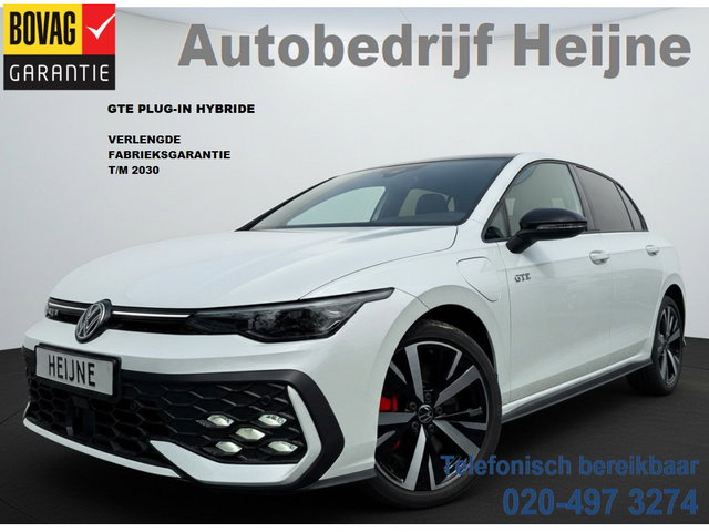 Volkswagen Golf - GTE 1.5 eHybrid 272 PK HYBRID GTE-SPORT LEDER/LED-MATRIX/HEAD-UP!/18-INCH/TREKHAAK