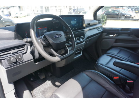 Ford Transit Custom 300L 170PK Aut. Limited BPM VRIJ!! 13" Navi, Adap. Cruise, Leder, Trekhaak, 17" LM, LED!! NR.