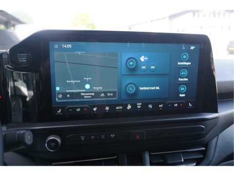 Ford Transit Custom 300L 170PK Aut. Limited BPM VRIJ!! 13" Navi, Adap. Cruise, Leder, Trekhaak, 17" LM, LED!! NR.