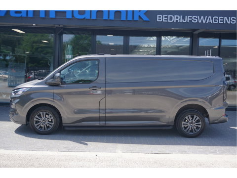 Ford Transit Custom 300L 170PK Aut. Limited BPM VRIJ!! 13" Navi, Adap. Cruise, Leder, Trekhaak, 17" LM, LED!! NR.