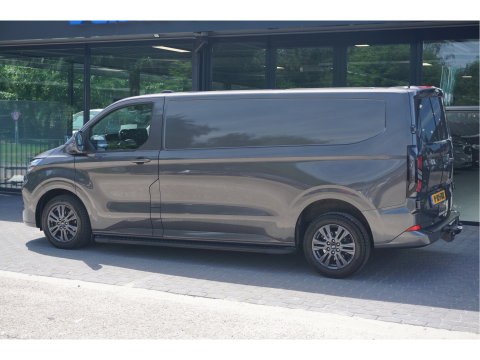 Ford Transit Custom 300L 170PK Aut. Limited BPM VRIJ!! 13" Navi, Adap. Cruise, Leder, Trekhaak, 17" LM, LED!! NR.