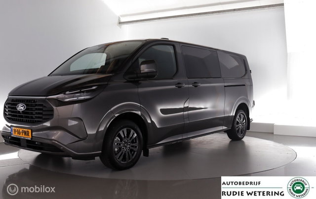 Ford Transit Custom - 320 2.5 PHEV L2H1 Limited DC trekhaak|2xschuifdeur|nav|cam|acc|lmv17
