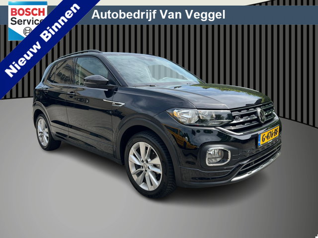 Volkswagen T-Cross - 1.0 TSI r line virtual cockpit, trekhaak, cruise, navi