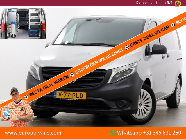 Mercedes-Benz Vito - 114 CDI 136pk Compact 9G Automaat 2x Schuifdeur/LED/Camera/Inrichting 07-2022
