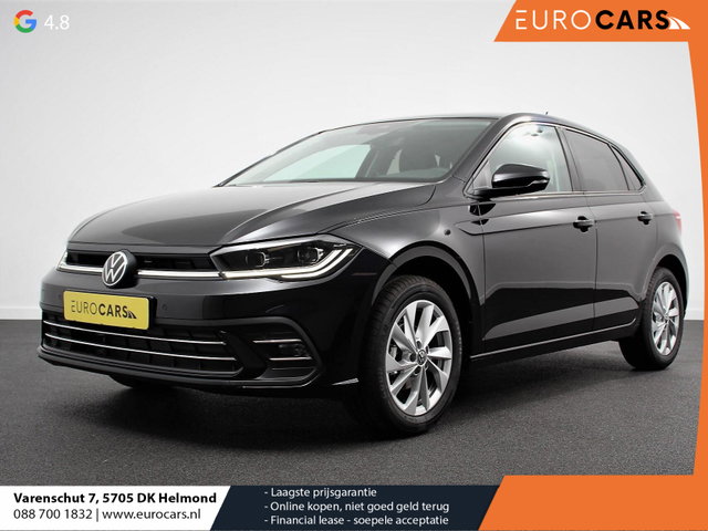 Volkswagen Polo - 1.0 TSI DSG Style Navigatie Apple Carplay/Android Auto Climate Control Led Lichtmetalen Velgen Extra getint glas