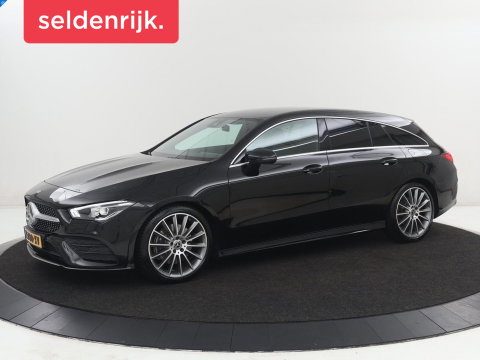 Mercedes-Benz CLA-Klasse Shooting Brake 200 AMG Line | Leder/Alcantara | Trekhaak | Carplay | Widescreen | Navigatie | Full LED | Camera | 18'' | Park Assist | Climate control | Bluetooth