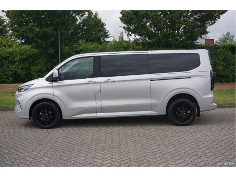 Ford Transit Custom Tourneo 340L 2.5 PHEV 233PK Dubbel Cabine PRIJS INCL. BPM Leder, 19" LM, B&O, Pano, Elec. Schuifdeur, Trekhaak!! NR. TR9