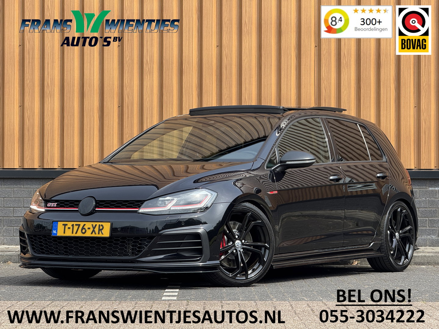 Volkswagen Golf 2.0 TSI GTI TCR | Performance Pack | 290 PK! | Panoramdak | Rijmodus | Dodehoeksensor | Lane Assist | Navigatie | Stoelverwarming | Adaptieve Cruise Control | LED | DAB | Keyless Entry / Go |