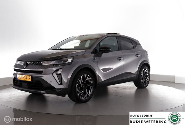Renault Captur - 1.6 E-Tech full hybrid 145 esprit Alpine pano|1/2leer|stoelverw.|harman/kardon|cam|ecc|acc|lmv19