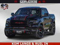 Dodge Ram Pick-Up - HULK 5.7 V8 402PK | LIMITED EDITION | HUD | LUCHTVERING | BLACK ON BLACK | STRIPING | WIDE BODY | BREDE WIELEN | BOM VOL CREW CAB DUBBELE CAINE 5 PERSOONS UITVOERING | TOP STAAT |