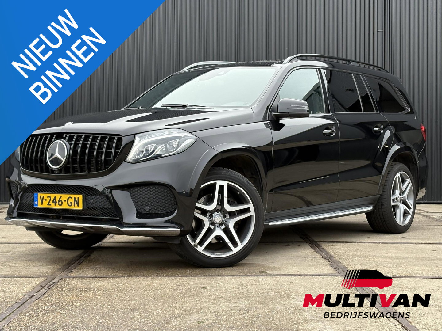 Mercedes-Benz GLS 350 d 4MATIC MARGE | AMG | AIRMATIC | 3500KG | 4x4 | GRIJS KENTEKEN |