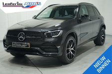 Mercedes-Benz GLC - 300e 4MATIC Business Solution AMG pano-dak led-verlichting 20"-inch lmv lederen bekleding trekhaak-wegklapbaar stoelen en stuur electrisch verstelbaar met memory PDC v+a 360-camera private glas