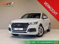 Audi Q5 - 55 TFSI e quattro 2x S-Line / 367pk / Trekhaak / B&O / Rondomzicht camera / Dodehoek herkenning /