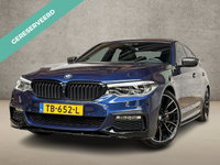 BMW 5 Serie - 520i M Sport High Executive 184Pk Automaat (PANORAMADAK, M PAKKET, GROOT NAVI, MEMORY SEATS, 360 CAMERA, STOELVERWARMING, GETINT GLAS, SFEERVERLICHTING, NIEUWSTAAT)