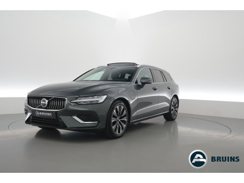 Volvo V60 2.0 T8 Plug-in hybrid AWD Plus Bright | 455 PK | Pano-dak | Forest Lake | 360 camera | Head-up |