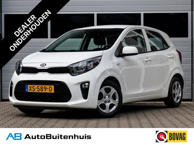 Kia Picanto - 1.0 CVVT EconomyPlusLine|1e EIGENAAR|5-DRS|ELEK.PAKKET|AIRCO|BLUETOOTH