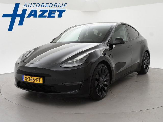 Tesla Model Y - 534 PK PERFORMANCE SOH 93% + 75 KWH + AUTOPILOT | PANORAMA | 21 INCH