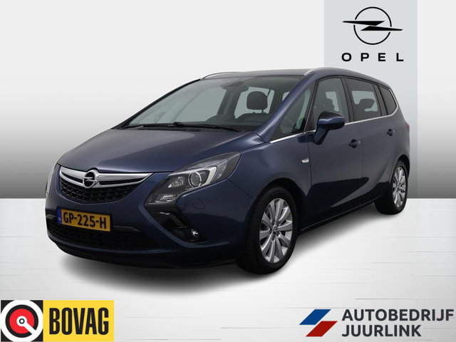 Opel Zafira - Tourer 1.4 Turbo 140pk Cosmo 7Persoons Nav/H.Leder/Ecc/ Nav/El.Pakket 1300kg Trekgewicht