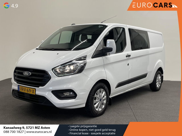Ford Transit Custom - 300 2.0 TDCI L2H1 Trend Dubbele Cabine Automaat 5p Airco Navigatie Bluetooth Trekhaak