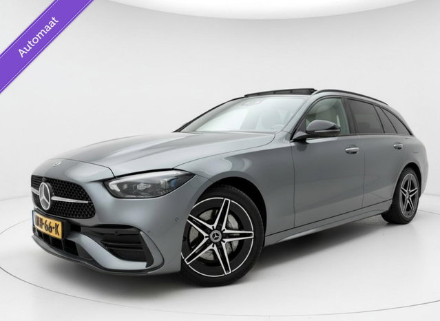 Mercedes-Benz C-Klasse - Estate 300 e AMG Line|Pano|Led|Cruise|2022|Facelift Nieuw Model|Eerste Eigenaar|Vol Opties|Perfecte Staat