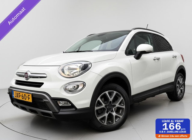 Fiat 500X - Cross 1.4 Automaat Turbo Cross Cruise Navi 140 PK Eerste Eigenaar Vol Opties Hoge Instap 120816 Km Gereden Perfecte Staat