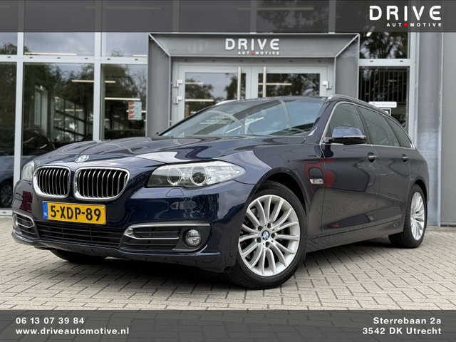 BMW 5 Serie - Touring 520i Luxury |Leer|Memory|Trekhaak|Topstaat!|