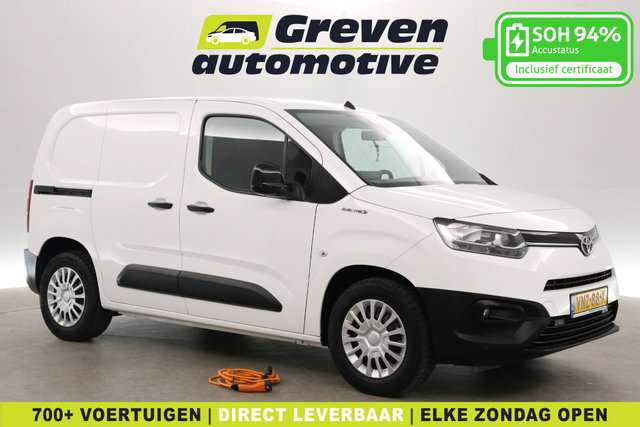 Toyota ProAce - CITY Electric 50 kWh 136PK | Snelladen | SOH 94% | Airco | Cruise | Carplay | Navi | Parkeersens.